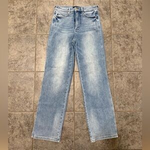 Judy Blue Light Blue Straight Leg Jeans
